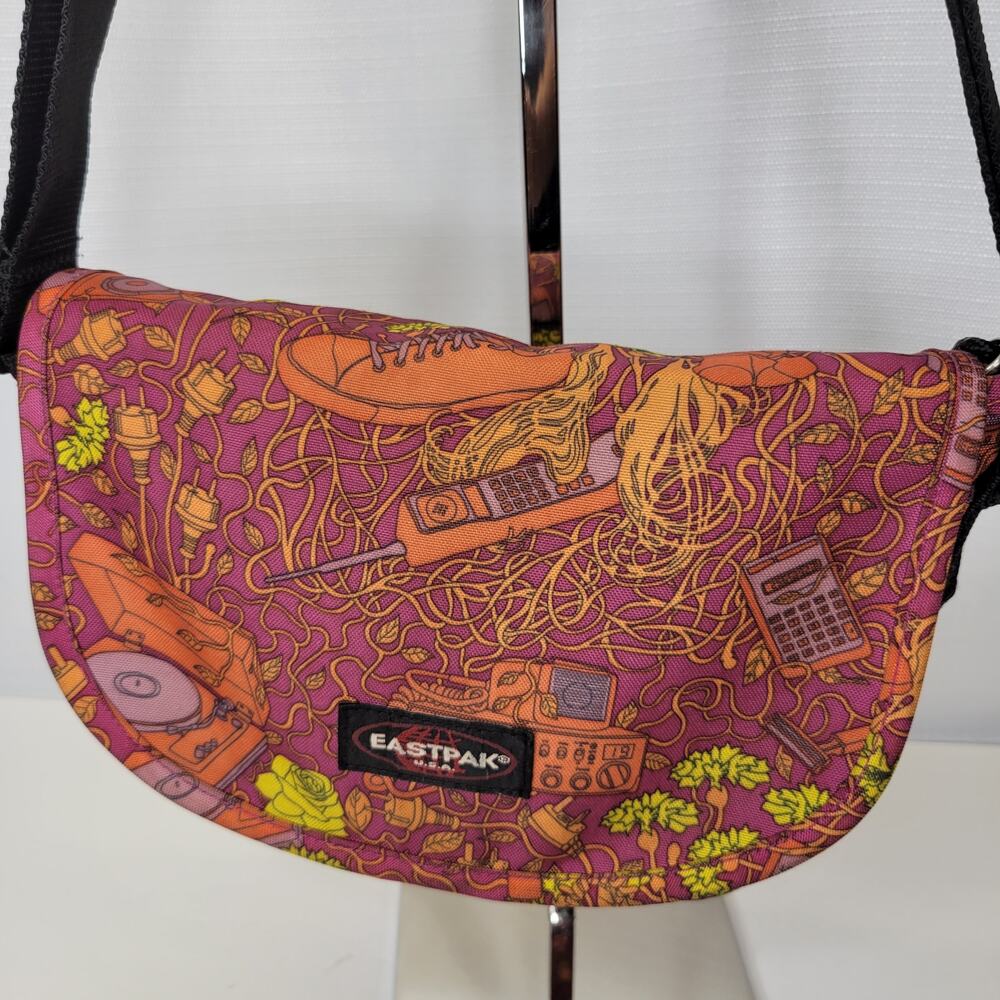 Eastpak Vintage Nylon Crossbody Bag Old-school Electronics